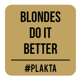 V012 | Blondes do it...