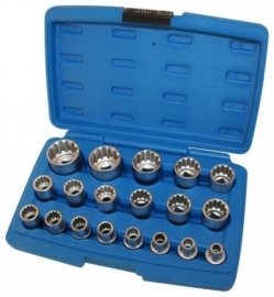 19 dlg gearlock vario doppenset  1/2".