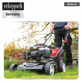 VOORJAARSAANBIEDING !!!Scheppach 4-takt motor gras maaier (benzine )