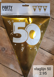 vlaglijn goud 50