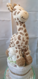 Luiertaart giraffe