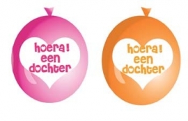 ballonnen hoera een dochter