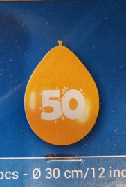ballonnen goud 50