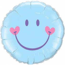 smiley ballon jongen