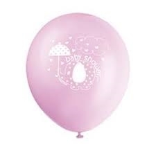 ballonnen baby shower pink