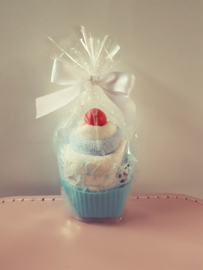 Cupcake blauw