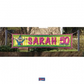 spandoek / banner sarah