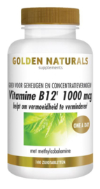 Vitamine B12 1000 mcg vegan 100 Zuigtabletten