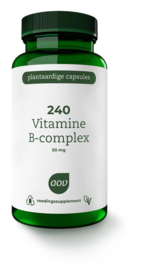 240 Vitamine B-Complex (50mg) 60 Vegetarische capsules