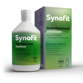 Premium plus vloeibare groenlipmossel & curcumine 400 Milliliter
