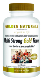 Multi strong gold tiener 60 Vegetarische capsules