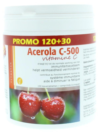 Acerola vitamine C 500 150 Tabletten