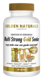 Multi strong gold senior 180 Vegetarische capsules