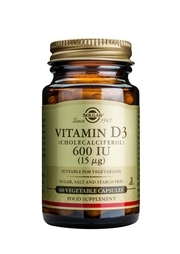 Vitamine D3 - 600 iu 60 v-caps