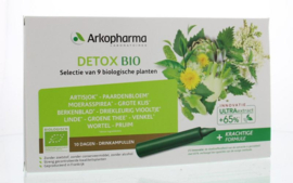 Detox drinkampullen 10x15 ml bio