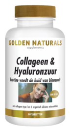 Collageen & hyaluronzuur 60 Tabletten