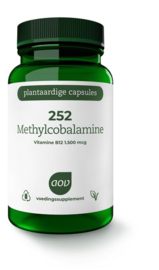 252 Methylcobalamine (1500 mcg) 60 Vegetarische capsules