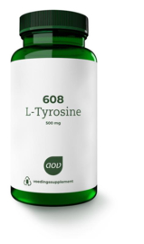 608 L-Tyrosine (500 mg) 60 Vegetarische capsules