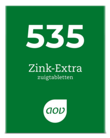 535 Zink-Extra 30 zuigtabletten