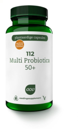 112 Multi Probiotica 50+ 60 Vegetarische capsules