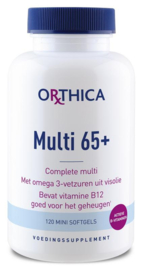 Orthica Multi 65+ 120softgels