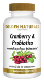 Cranberry & Probiotica 60 Vegetarische capsules