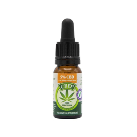 CBD plus olie 5% 10 ml