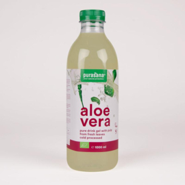 Purasana Aloe Vera drinkgel met pulp 1000ml