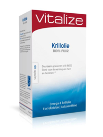 Krillolie 100% puur 60 capsules
