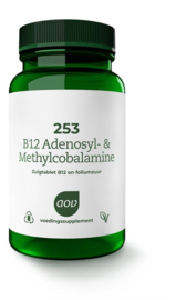 253 B12 Adenosyl & methylcobalamine 60 Zuigtabletten