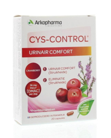 Cys-control urinair comfort 20 capsules