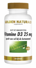 Vitamine D3 25 mcg 120 Softgels