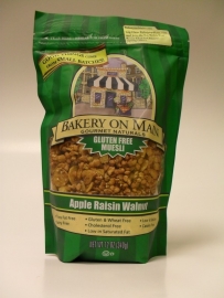 Bakery on main muesli appel, rozijn en walnoot 340 gr