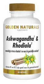 Ashwagandha & Rhodiola 60 capsules