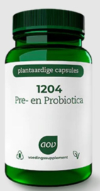 1204 Pre- en Probiotica 30 Vegetarische capsules