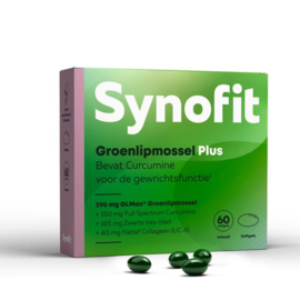 Premium plus groenlipmossel & curcumine 60 Capsules