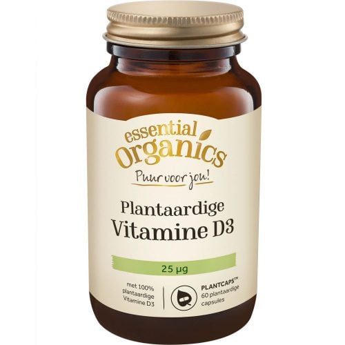 Plantaardige Vitamine D3 25 mg 60 plantaardige capsules