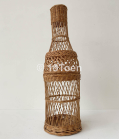 Vintage bamboe fleshouder