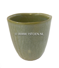 Beker/mok geel-groen