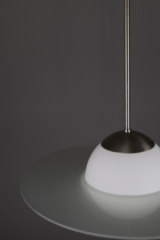 Hanglamp Saturn met glasplaat ets
