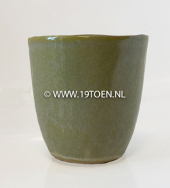 Beker/mok geel-groen