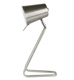 Bureaulamp "Z" zilver