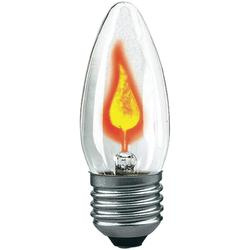 Kaarslamp neon flakker e27   3w