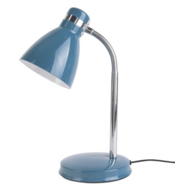 Bureaulamp "Study" blauw