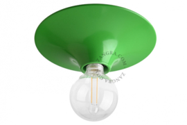 Conische wand- of plafondlamp groen