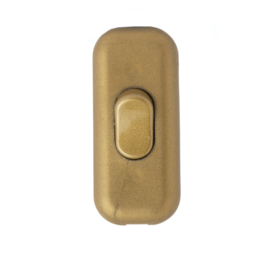 Snoerschakelaar goud