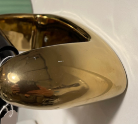 Wc-rolhouder keramiek goud