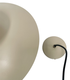 Hanglamp 'Danish' creme/zand