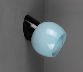 Wandlamp Thabur Bol Knop blauw