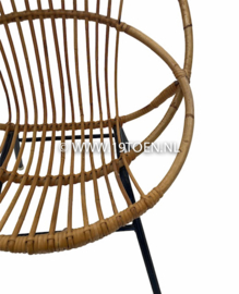 Vintage rotan stoel Rohé